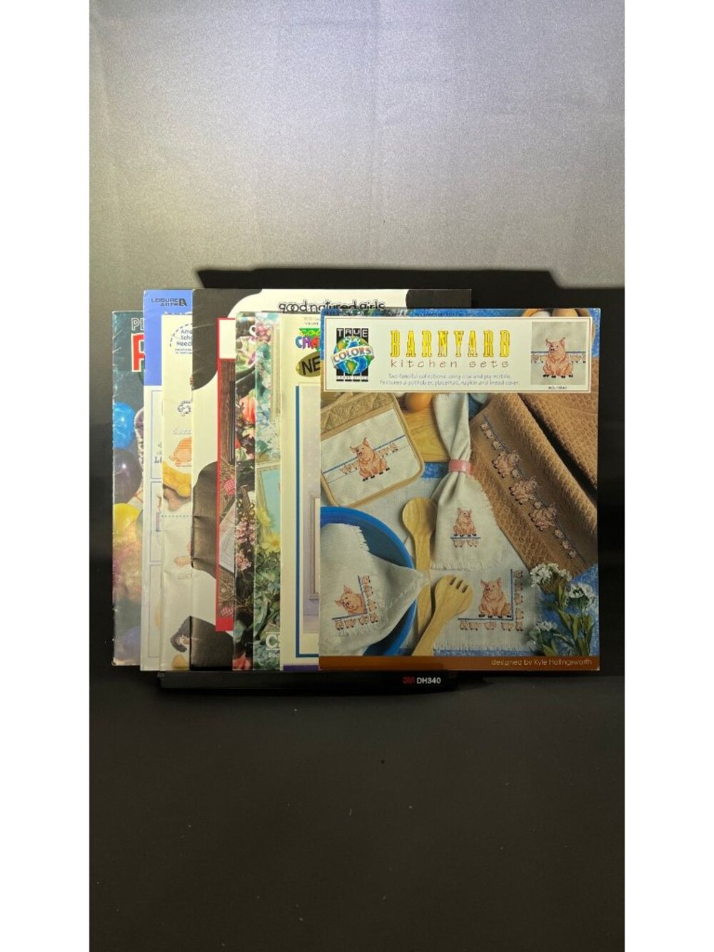 9 Animal-Themed Cross Stitch Handbooks Lot